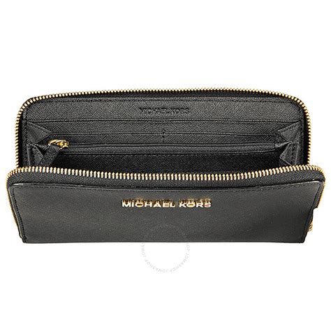 michael kors continental wallet double zip around travel|Michael Kors double zipper crossbody.